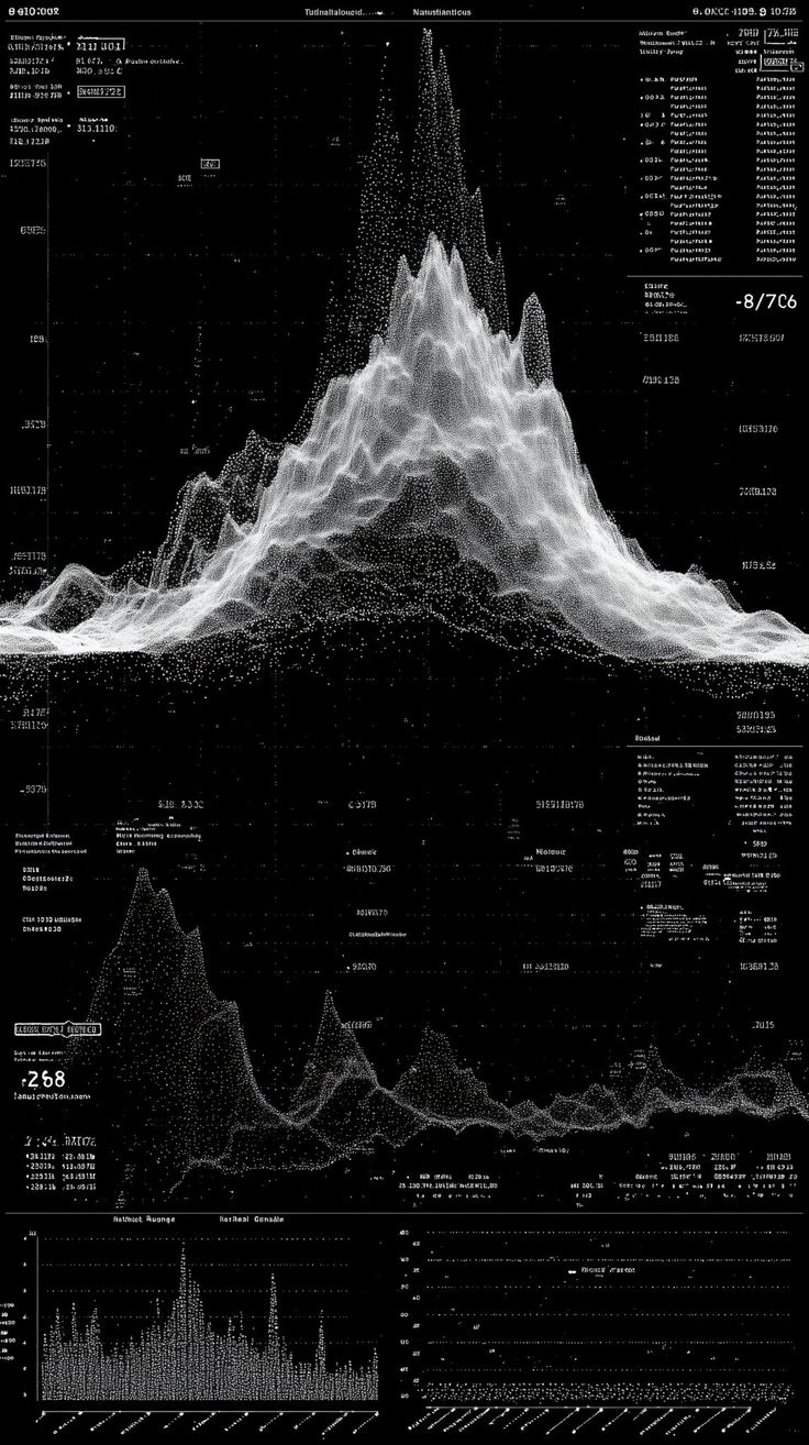 Representação visual de sinais, distribuições e padrões em dados