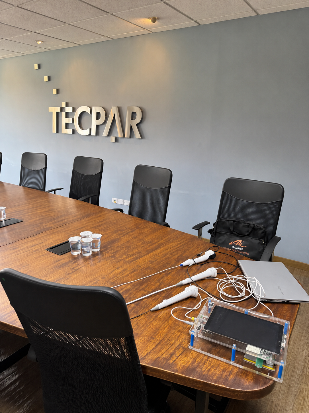 Protótipo do Nexus V apresentado nas instalações do Tecpar